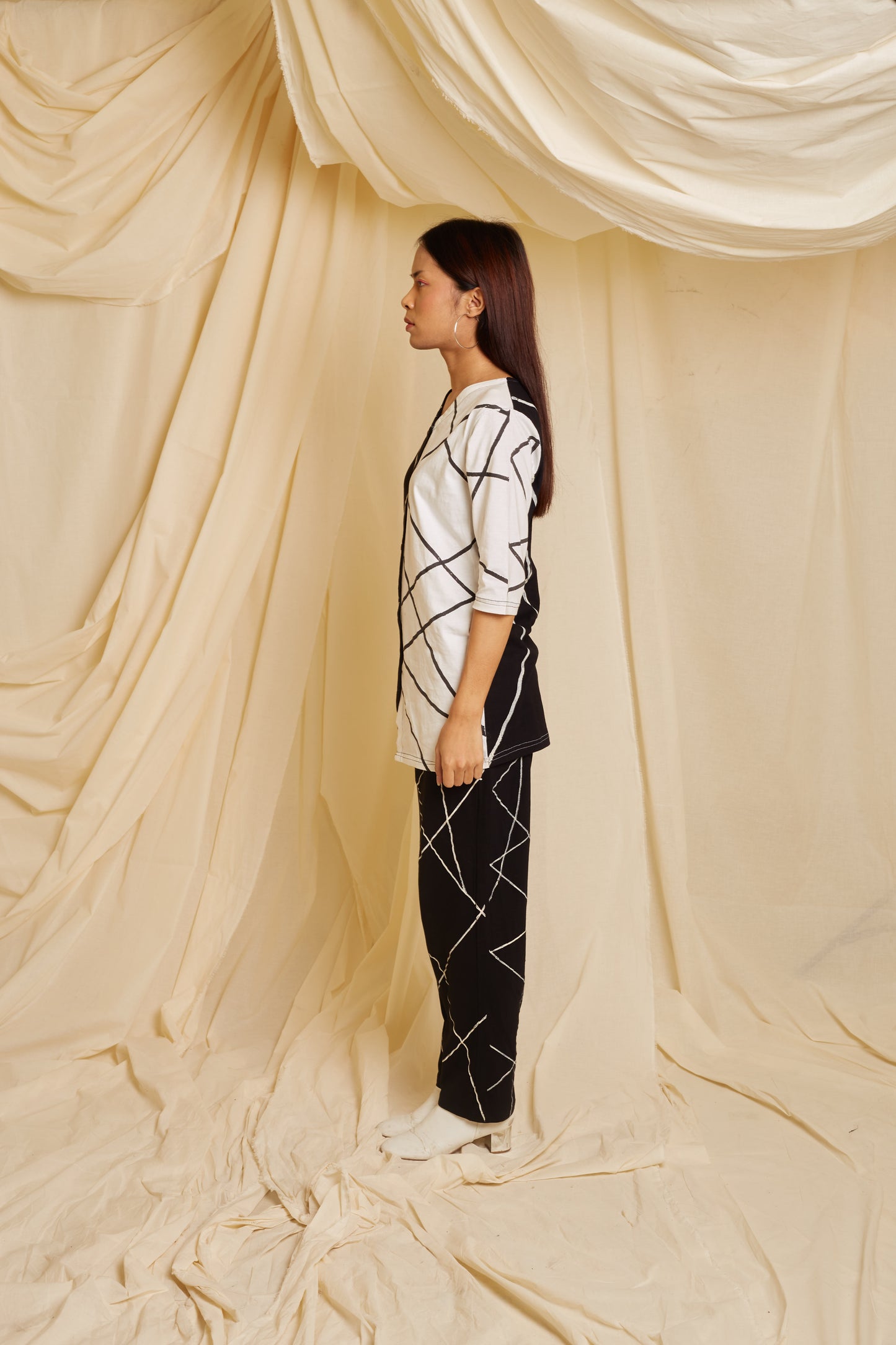 Crossroads Contrast Mono Strike Knit Coordinate