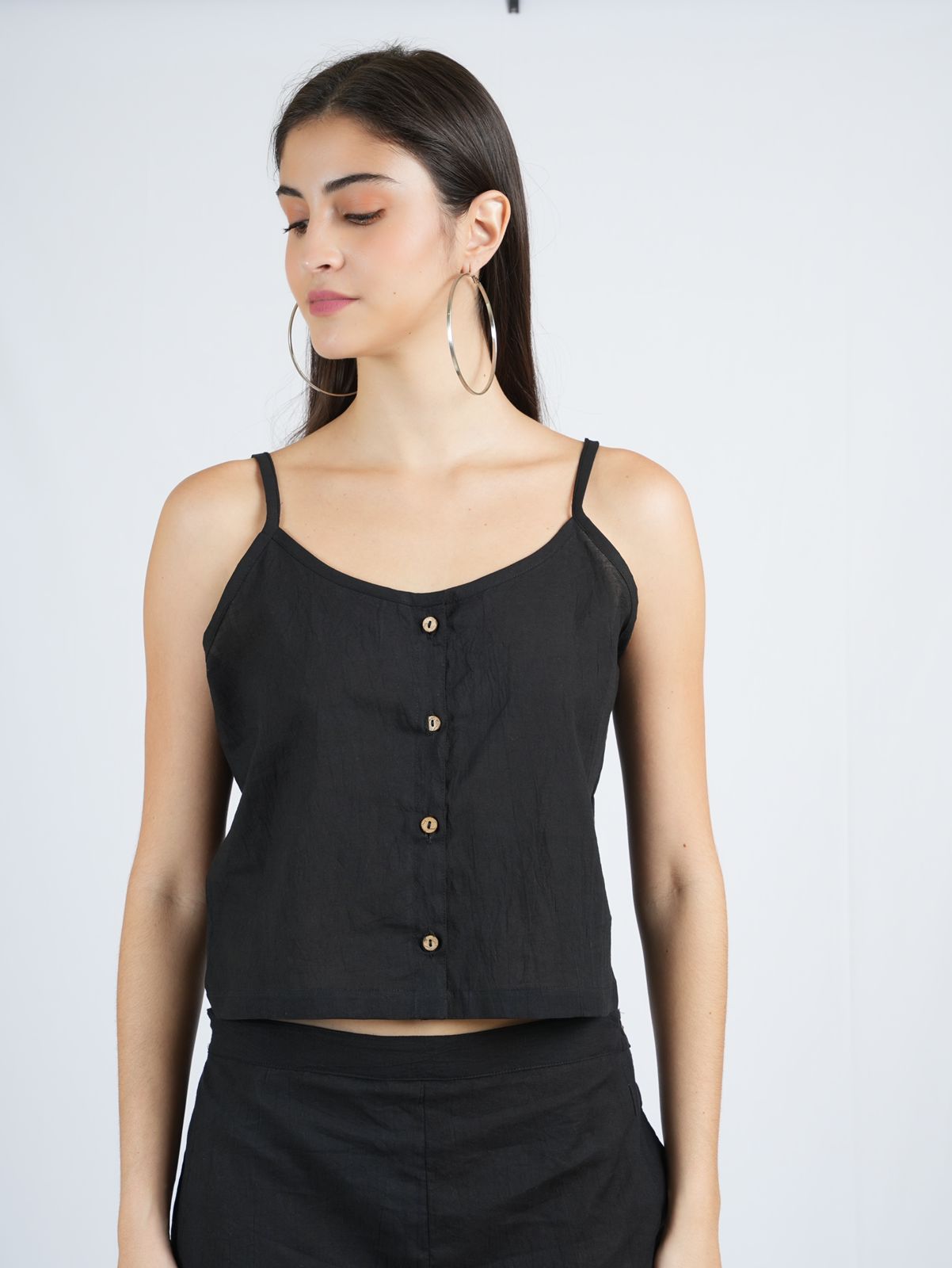 Silkwaves ESSENTIALS Black Co-ord Set