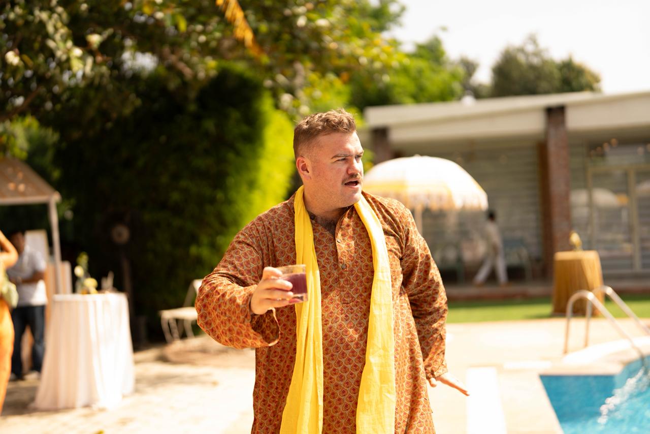 BANANA man Rust Haldi Kurta (Set Of 2)