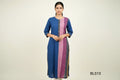 Navy Blue Kurta With Stripes I CLEARANCE SALE - BANANA labs