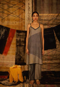 Sequence Movement Reversible Denim Kurta and Pants (Set of 2)