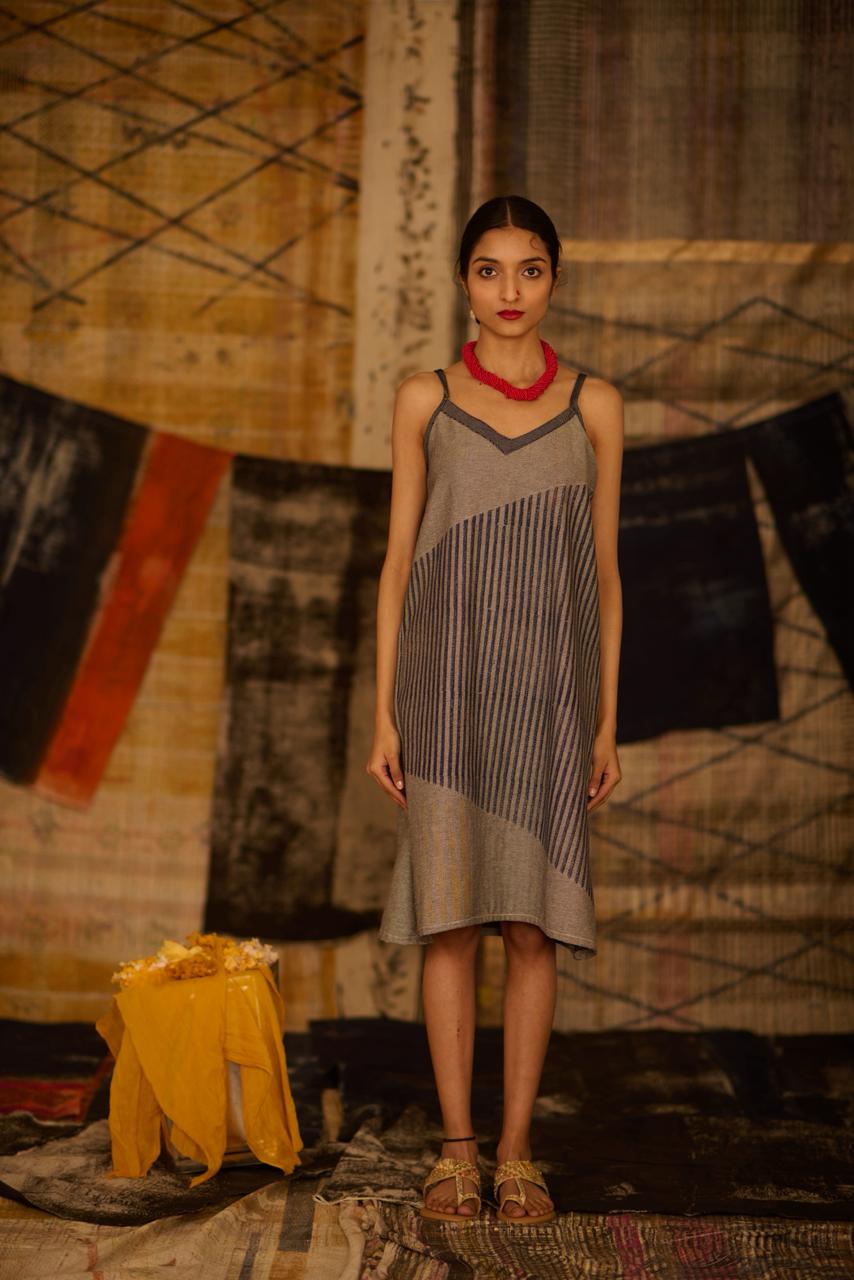 Sequence Movement Denim Reversible Dress