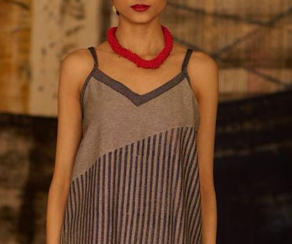 Sequence Movement Denim Reversible Dress