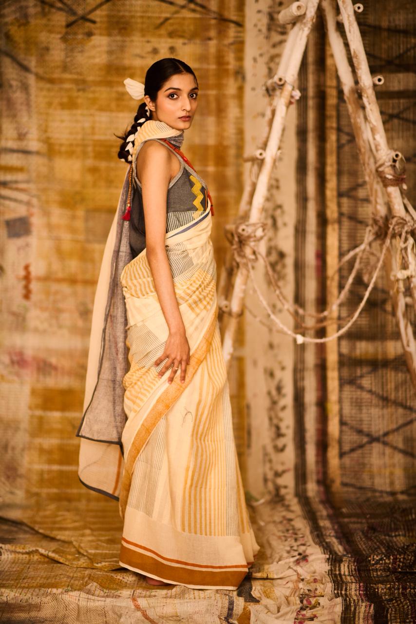 Sequence Rhythm Saree