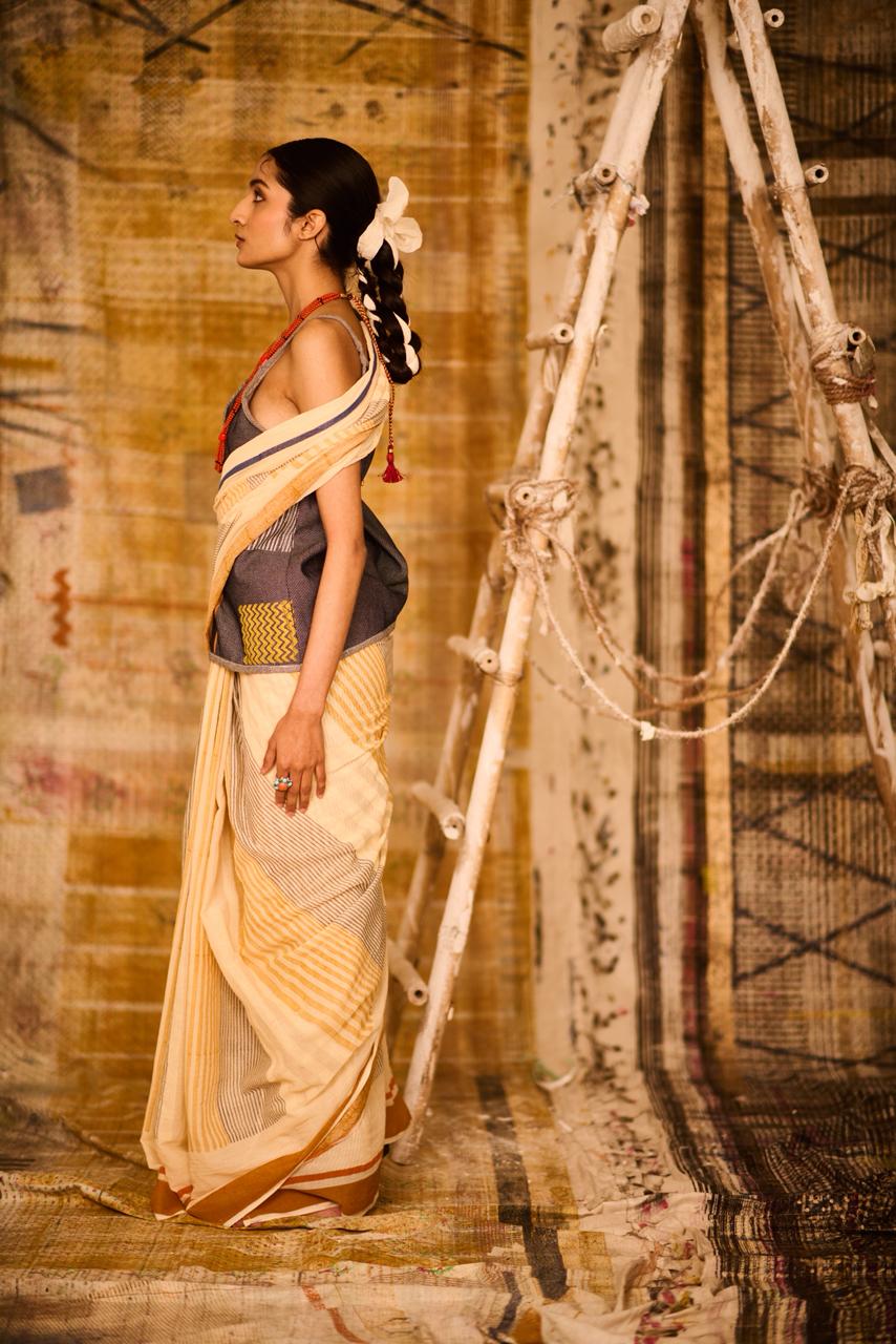 Sequence Rhythm Saree