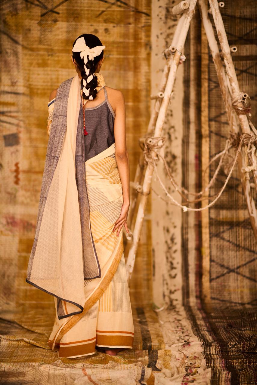 Sequence Rhythm Saree