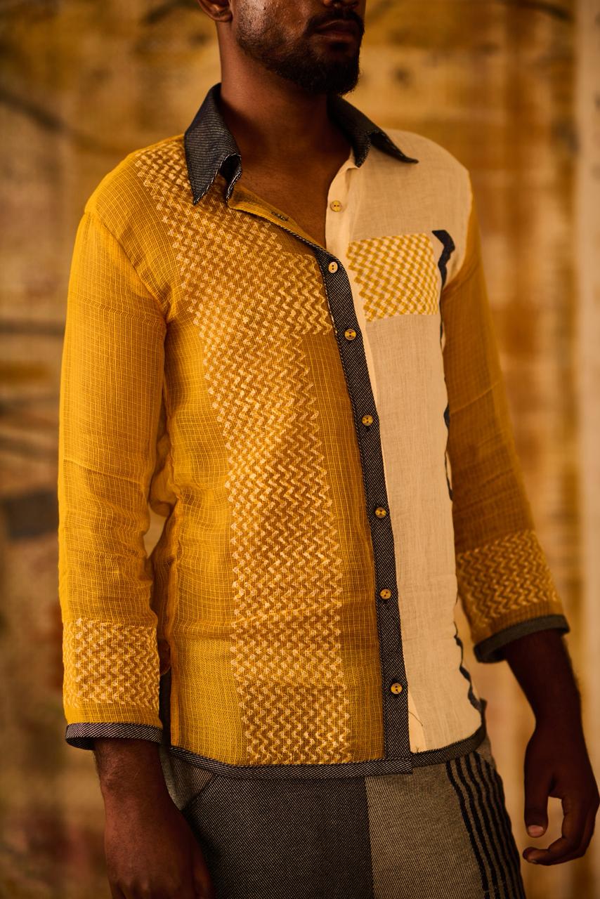 Sequence Chevron BANANA man Coordinate (Set of 2)