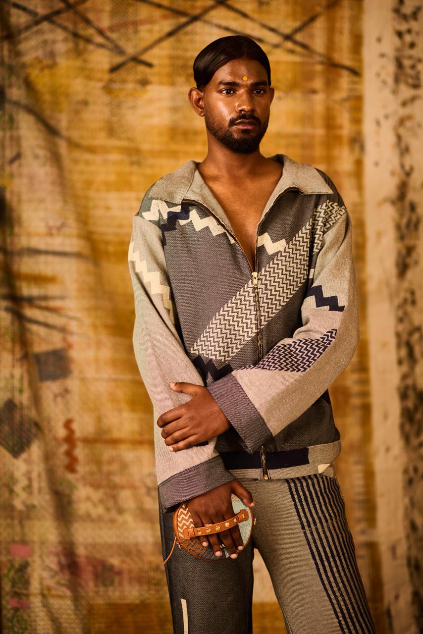 Sequence Offset BANANA man Denim Jacket