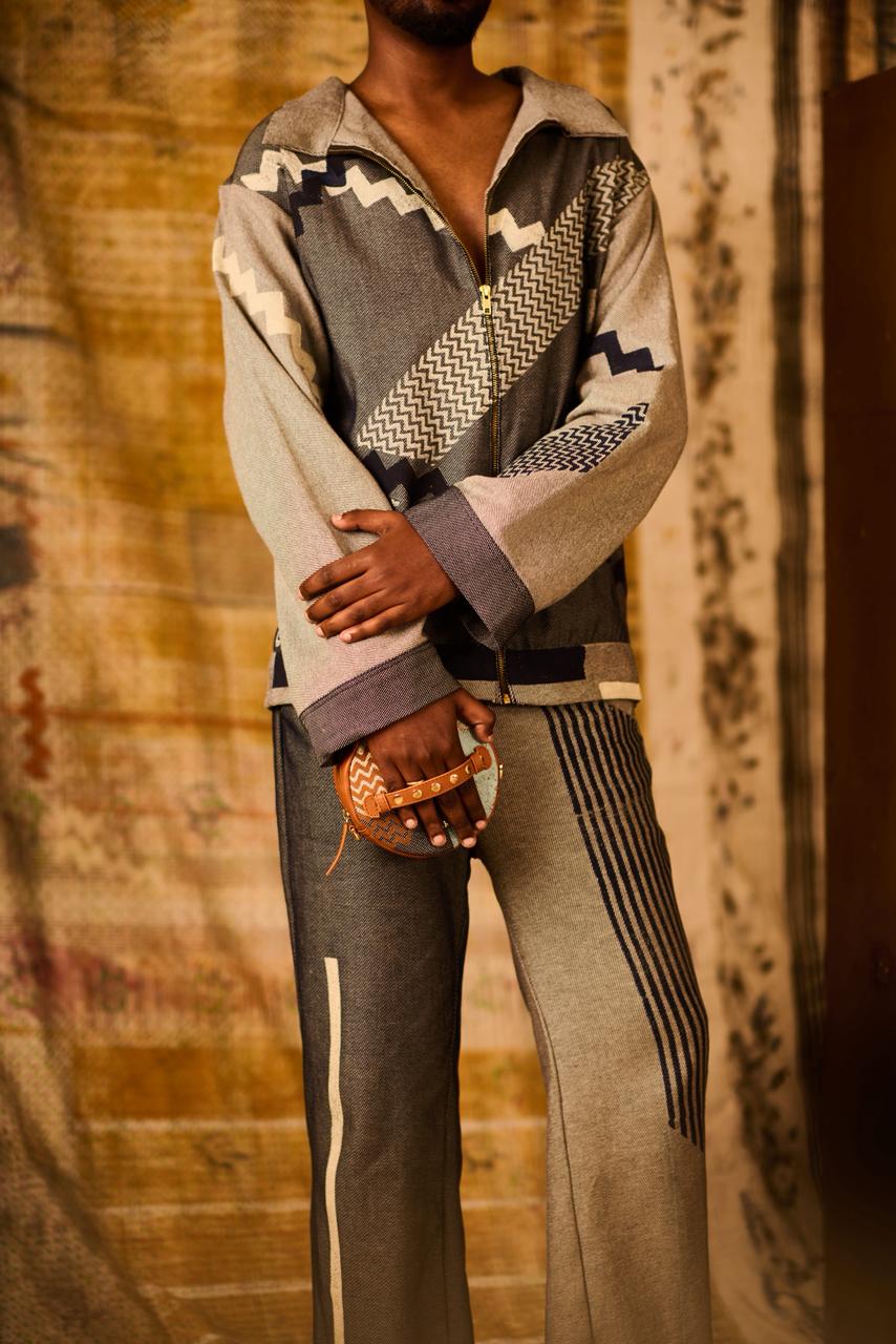 Sequence Offset BANANA man Denim Jacket