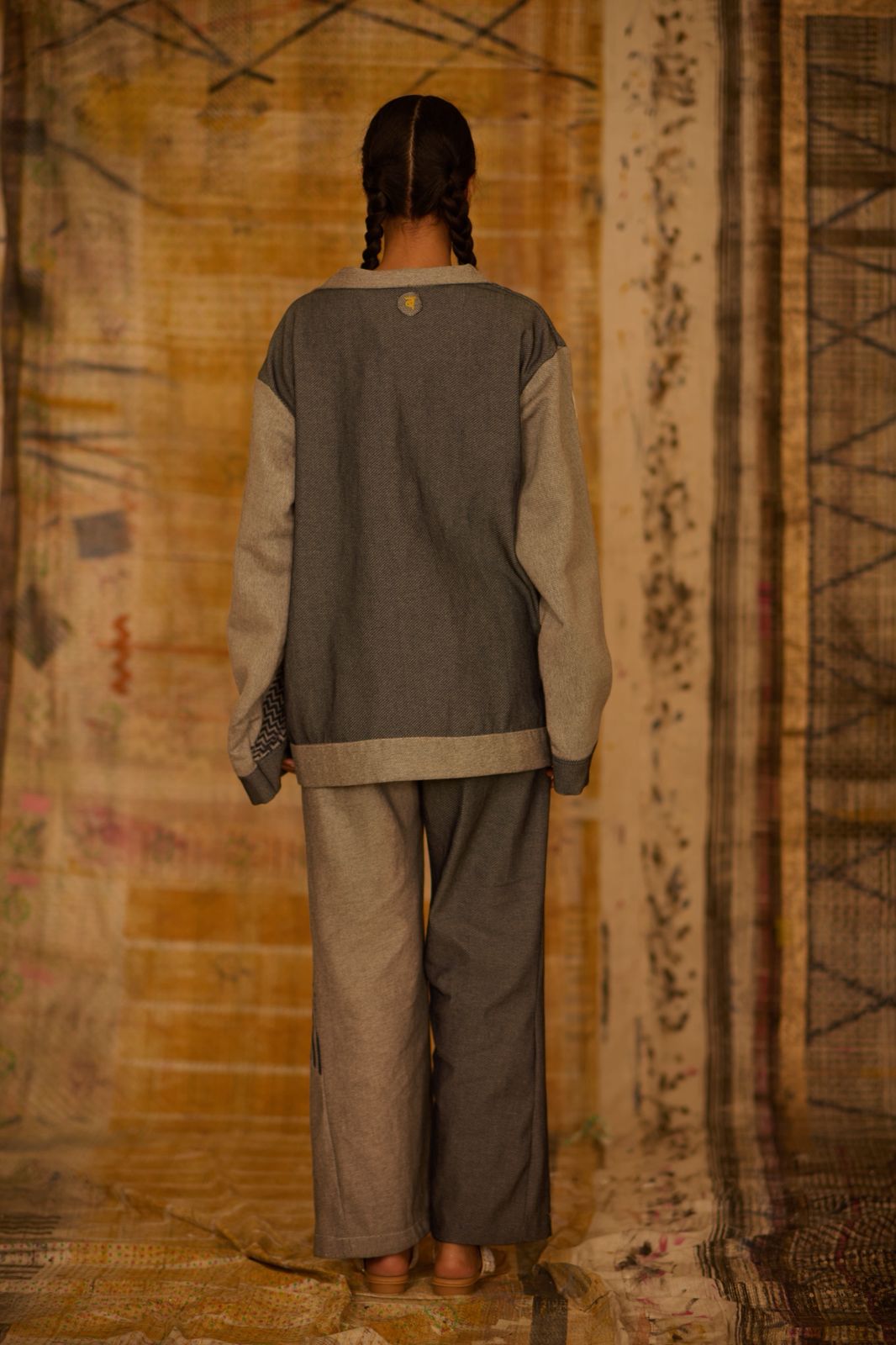 Sequence Offset Denim Jacket