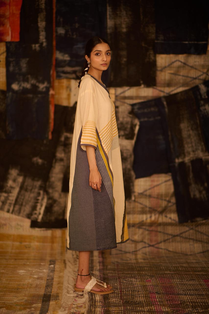 Sequence Offwhite Drift Dress with Lining