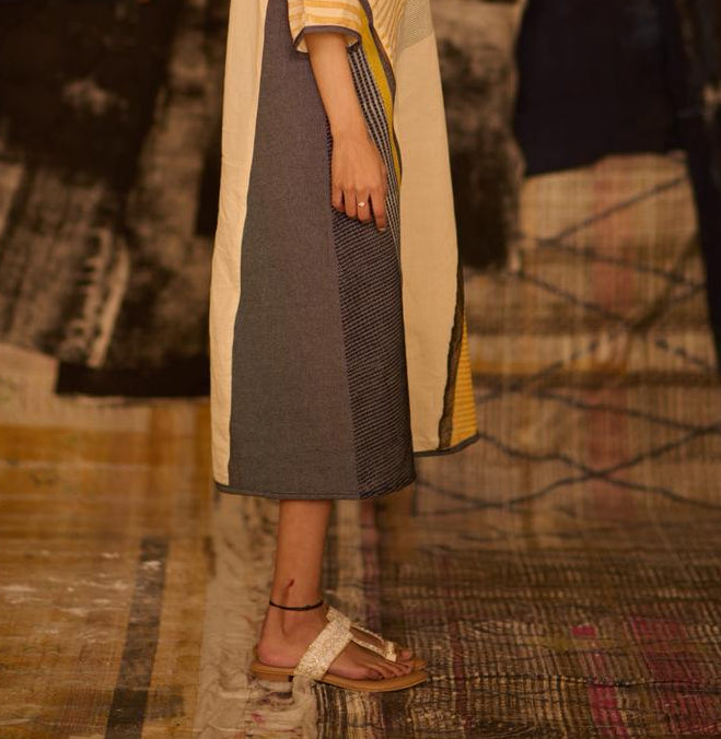 Sequence Offwhite Drift Dress with Lining