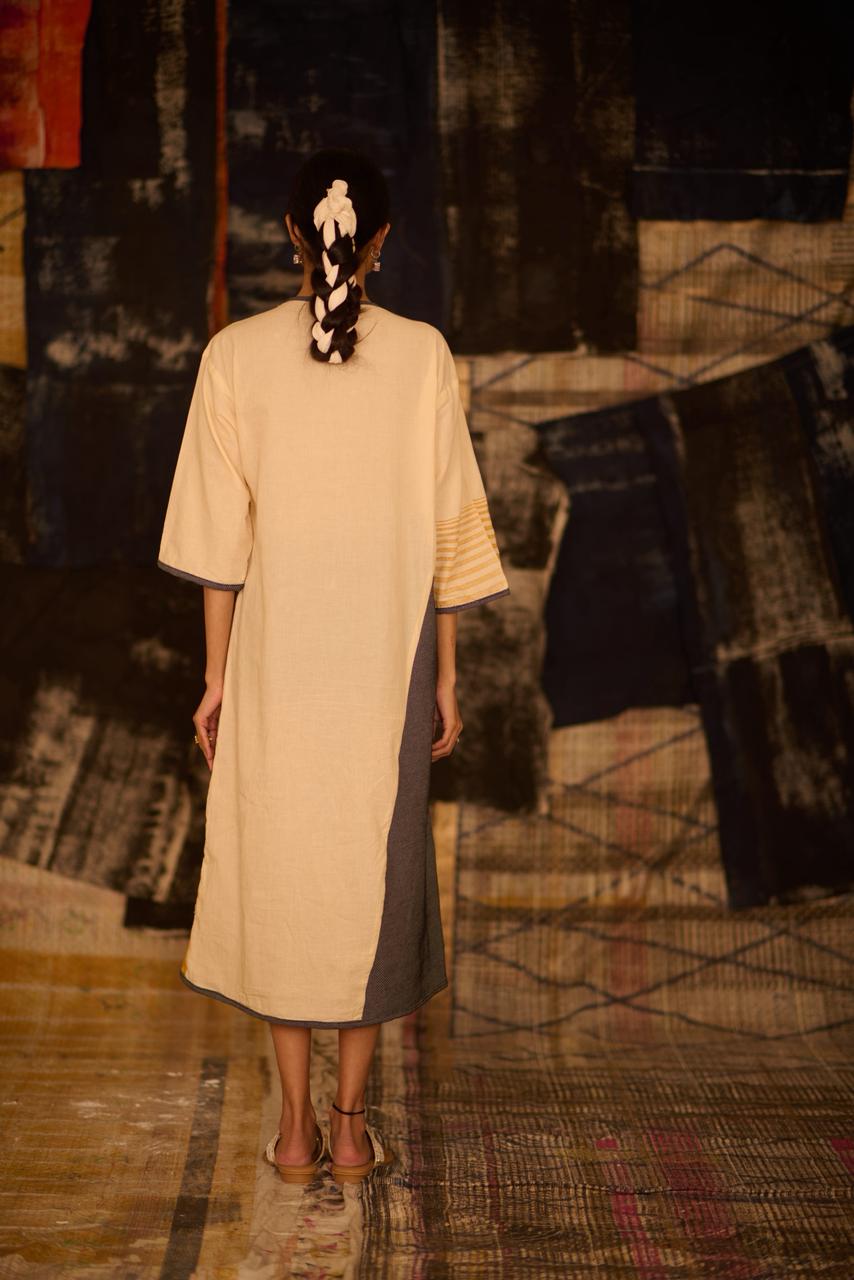 Sequence Offwhite Drift Dress with Lining