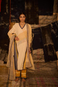 Sequence Offwhite Drift Kurta Set (Set of 3)