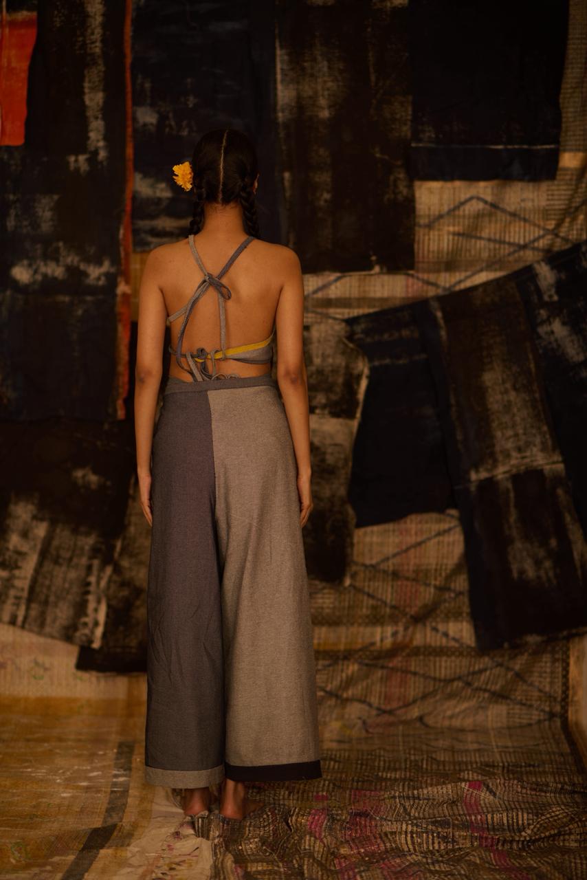 Sequence Wrap Denim Pant