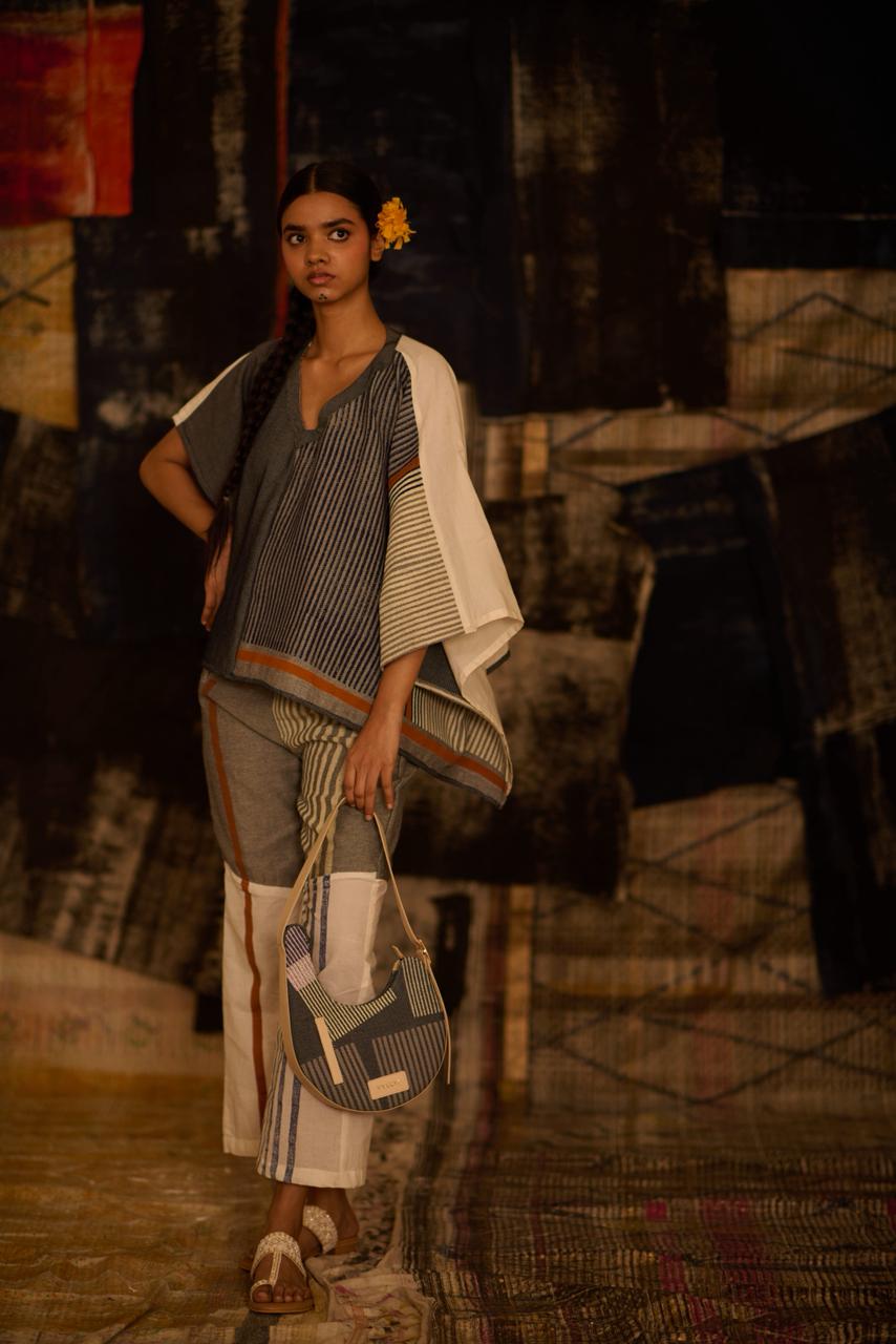 Sequence Continuum Denim Cotton Kaftan