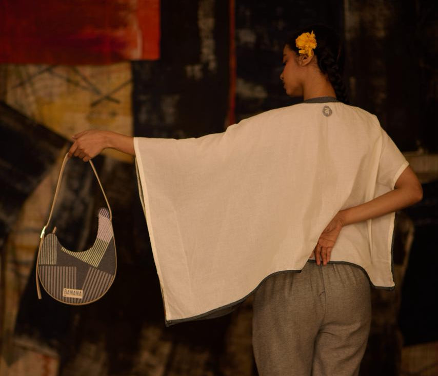 Sequence Continuum Denim Cotton Kaftan