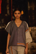 Sequence Continuum Denim Cotton Kaftan