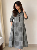 Black & White Stripe, Box Midi Dress I CLEARANCE SALE
