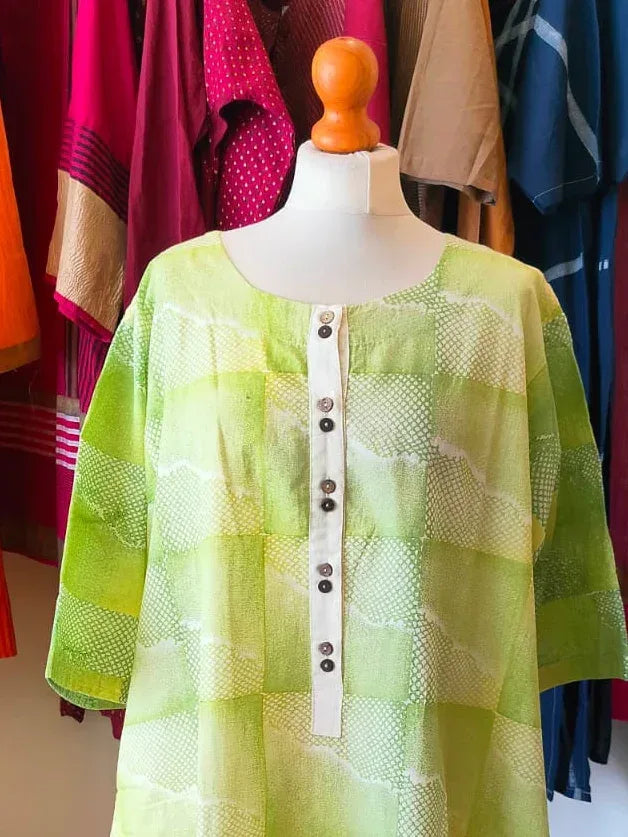 Green Marina Kurta I CLEARANCE SALE - BANANA labs