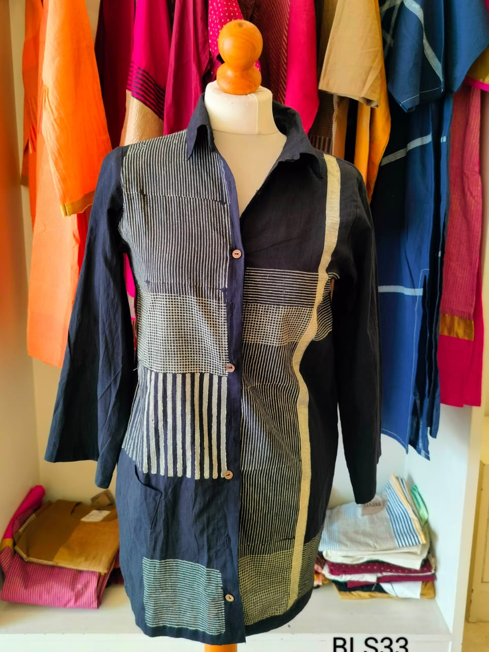 Black Stripe Shirt I CLEARANCE SALE