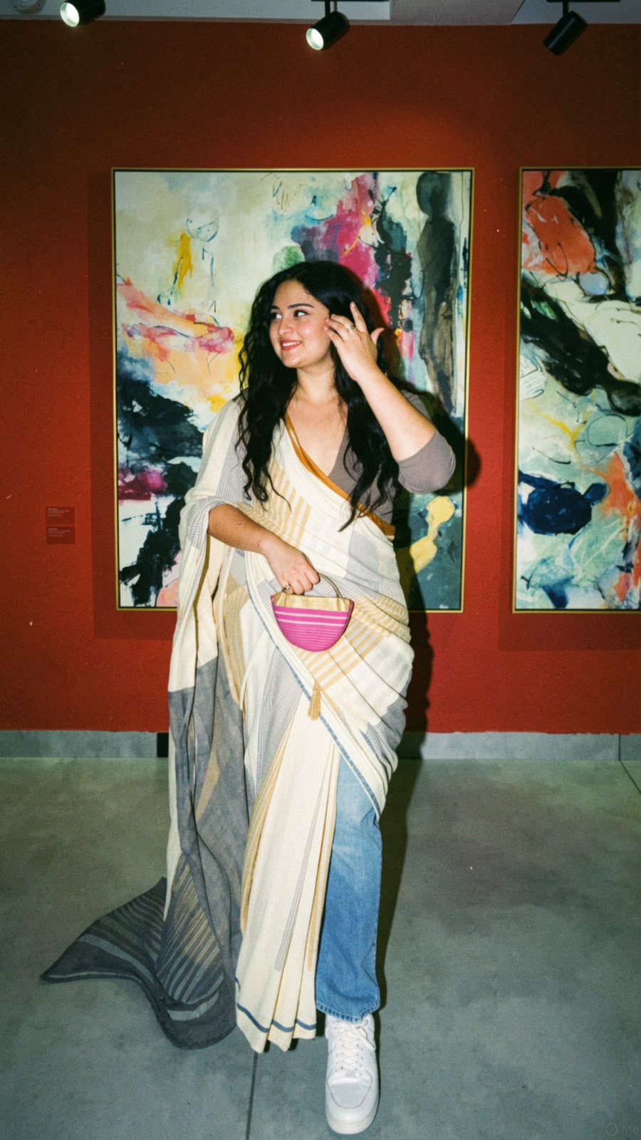 Sequence Rhythm Saree