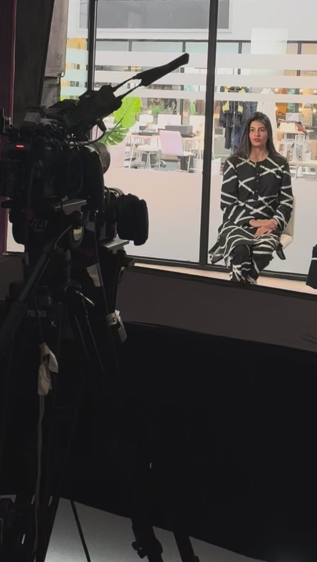 Slant Strike Cotton Kurta Co-ord Set  | Pitch to Get Rich Edit