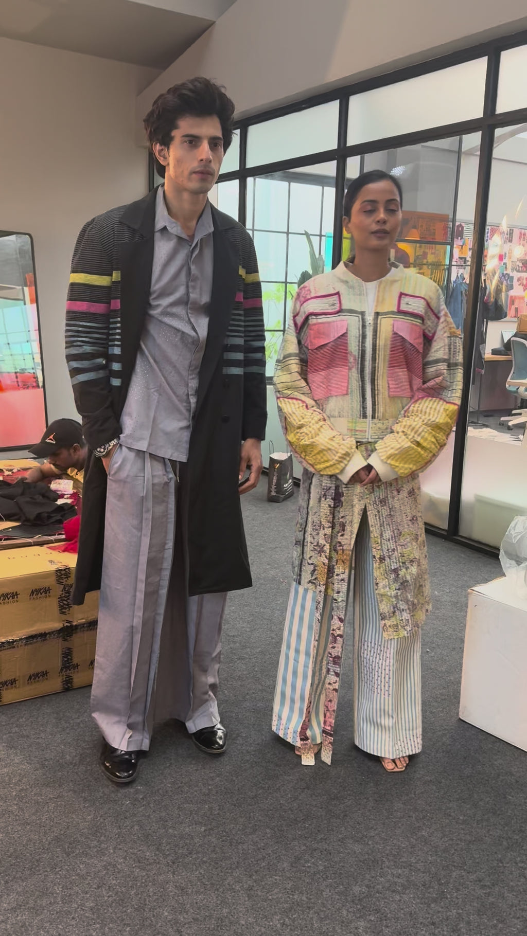 BANANA labs X Linetribe | Kaynaat Trench Coat Unisex | Pitch To Get Rich Edition