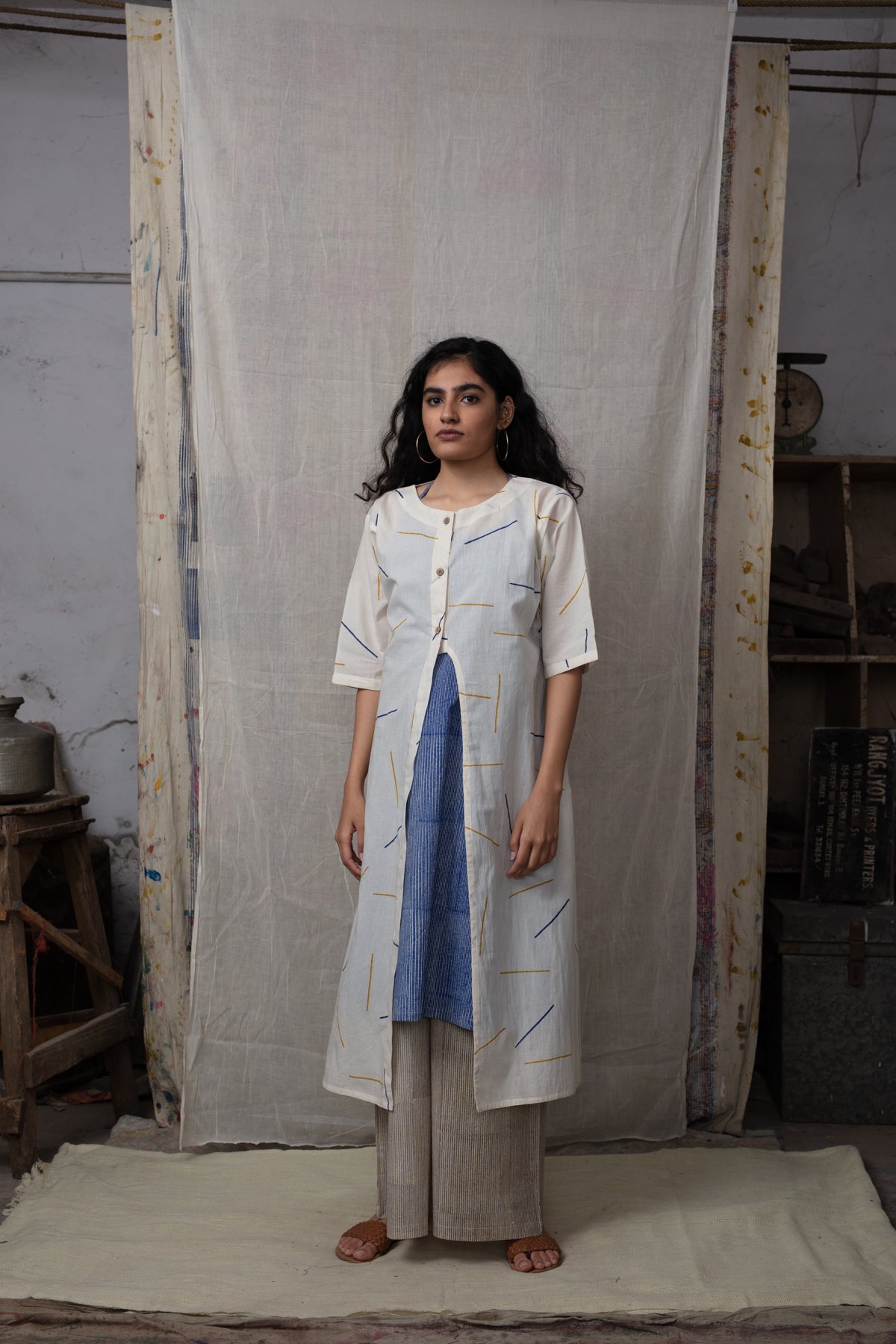 Sprinkles White Kurta Set