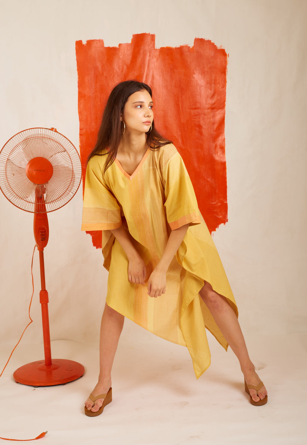 BANANA Yellow Sunshine Kaftan