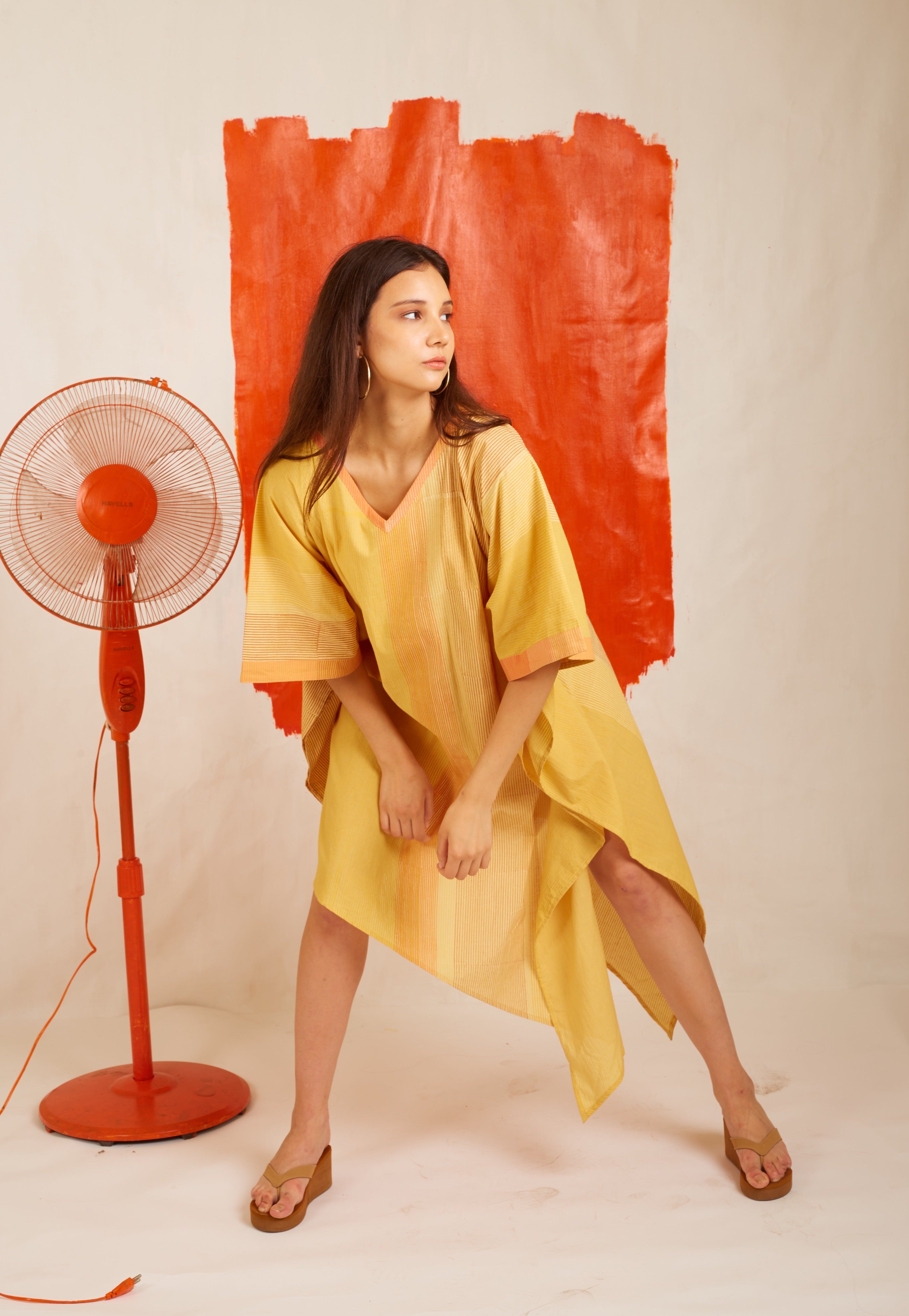 BANANA Yellow Sunshine Kaftan
