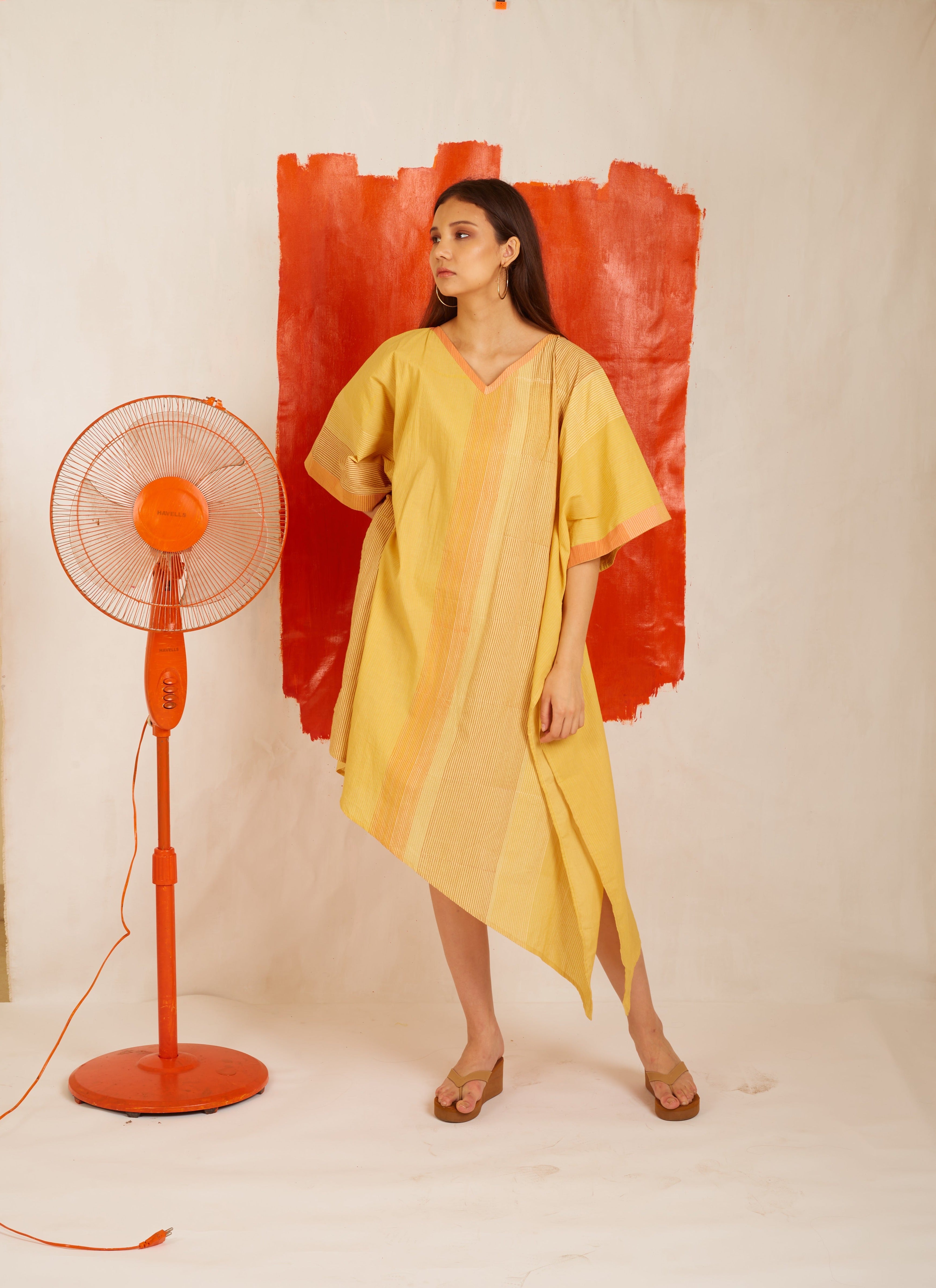 BANANA Yellow Sunshine Kaftan