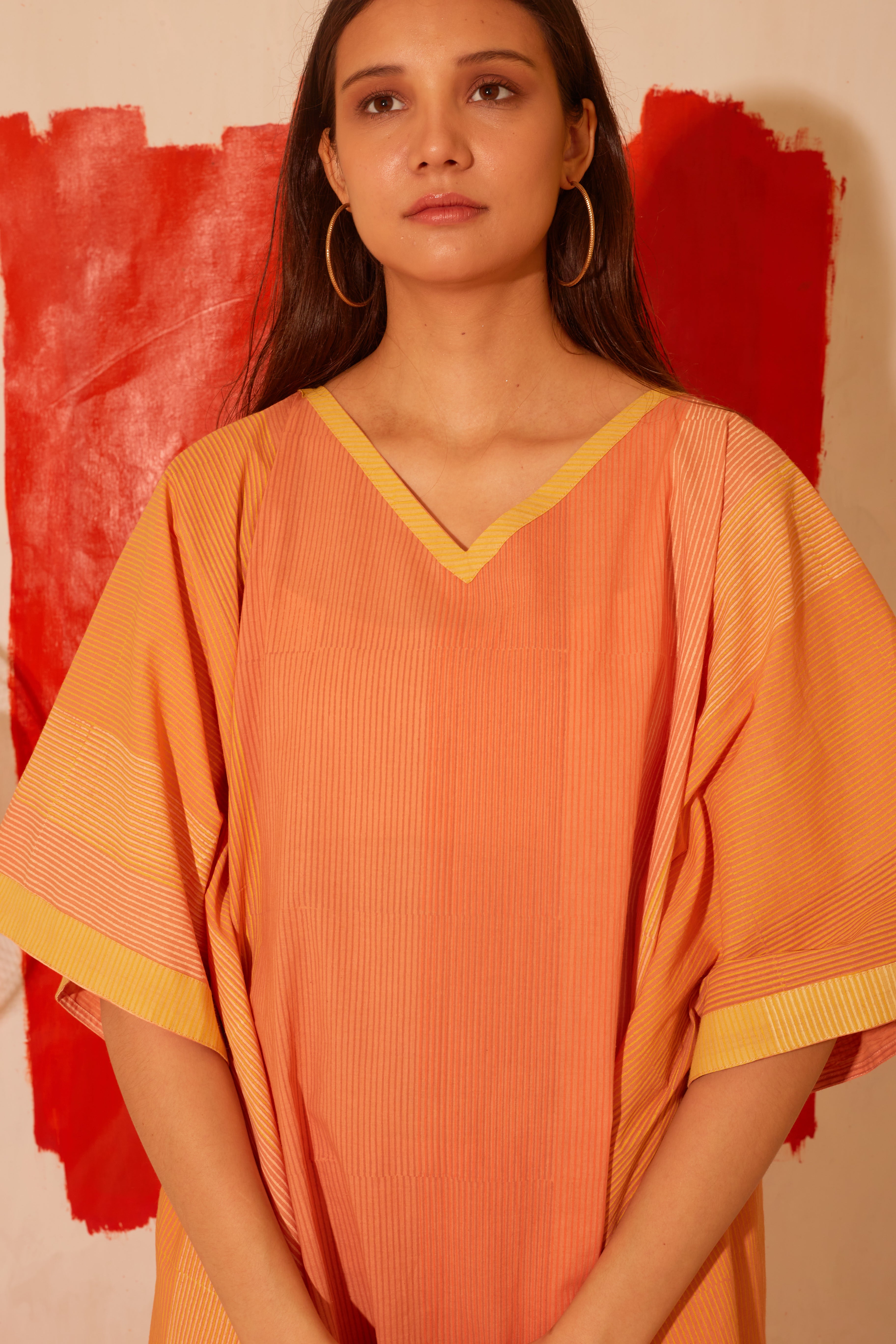 BANANA Orange Bliss Kaftan and pants