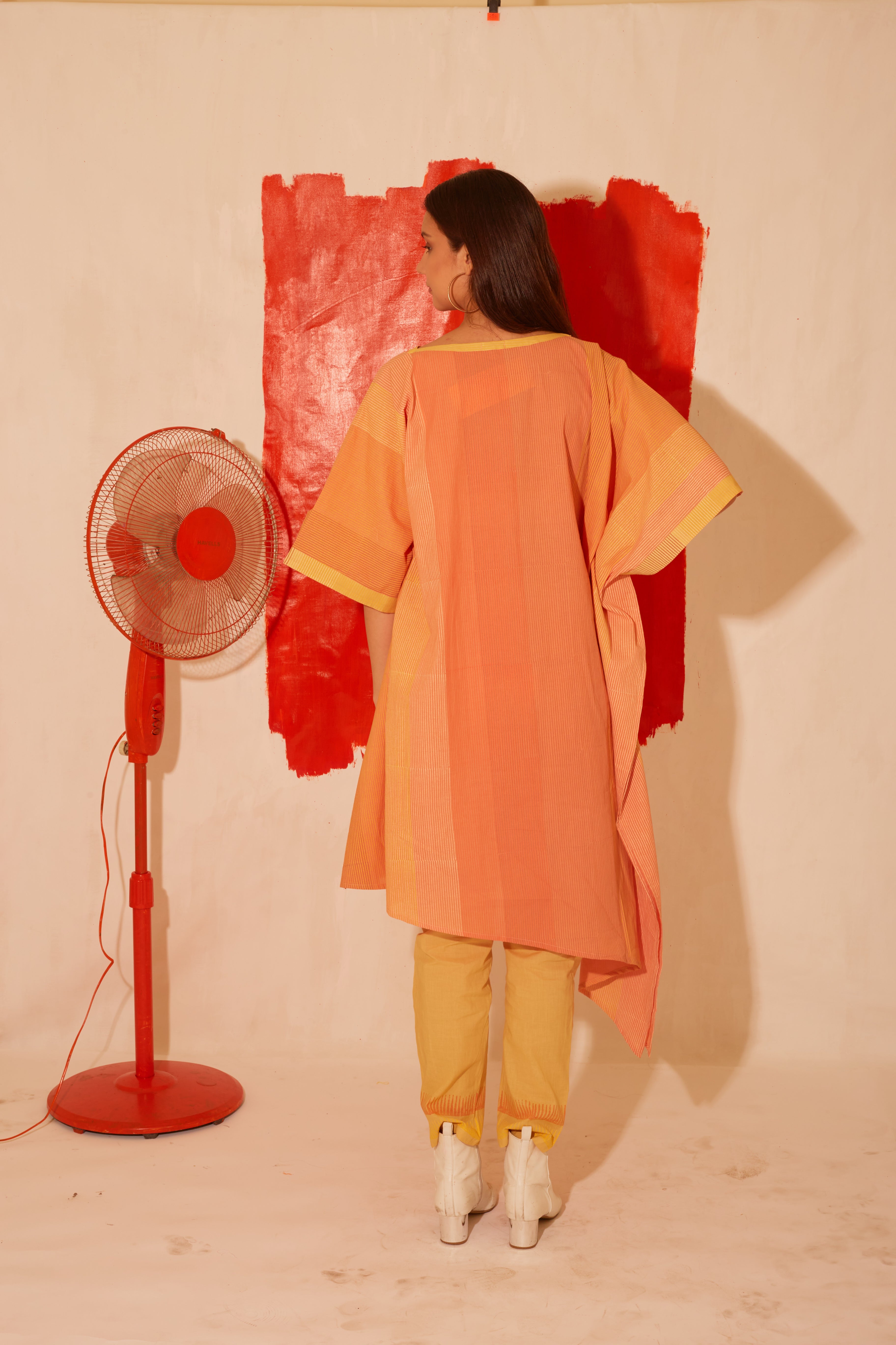BANANA Orange Bliss Kaftan and pants
