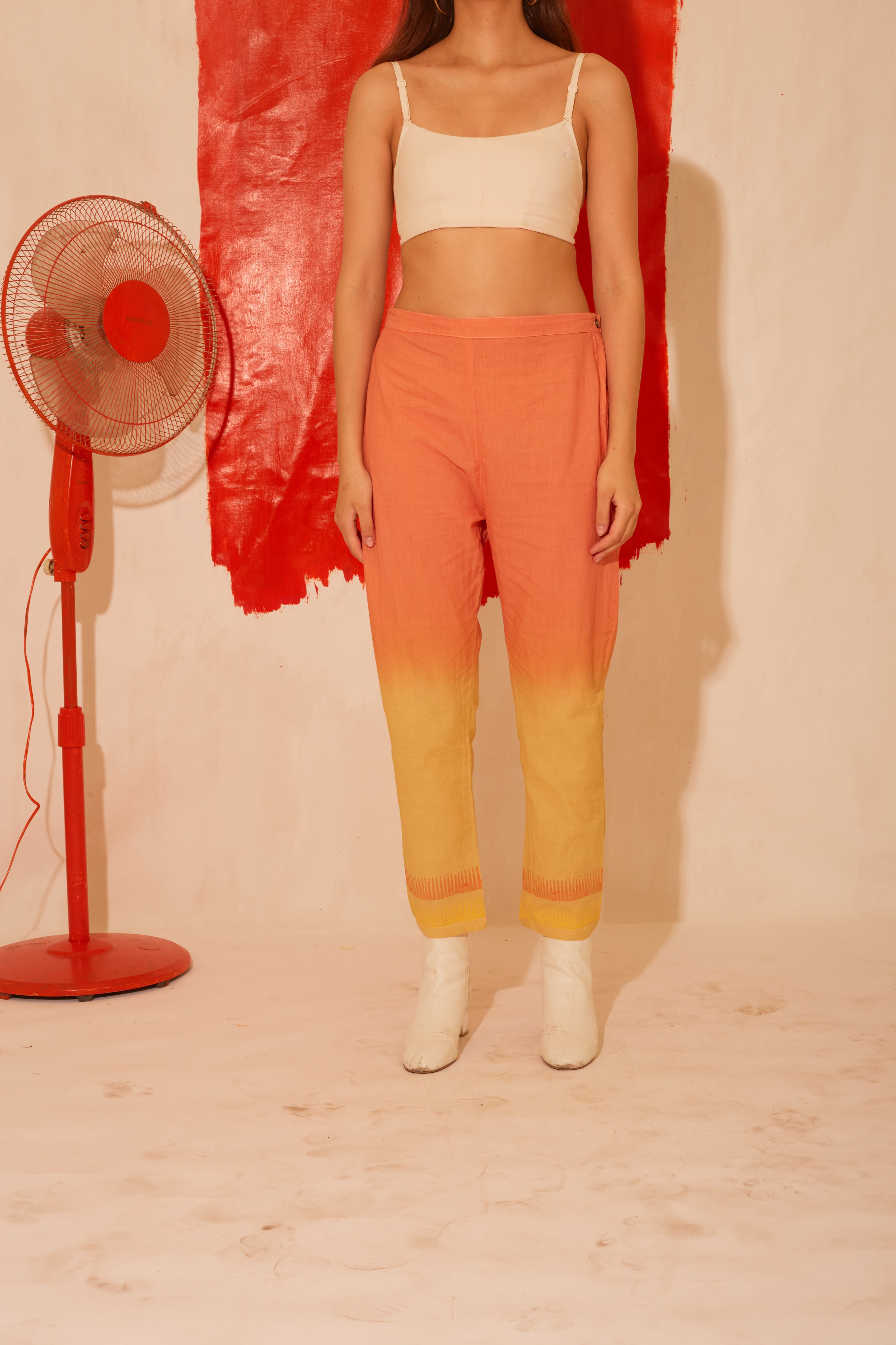 BANANA Orange Bliss Kaftan and pants