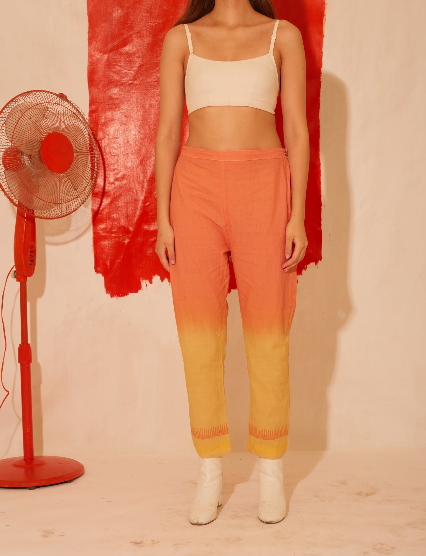 BANANA Orange Ombre Pants
