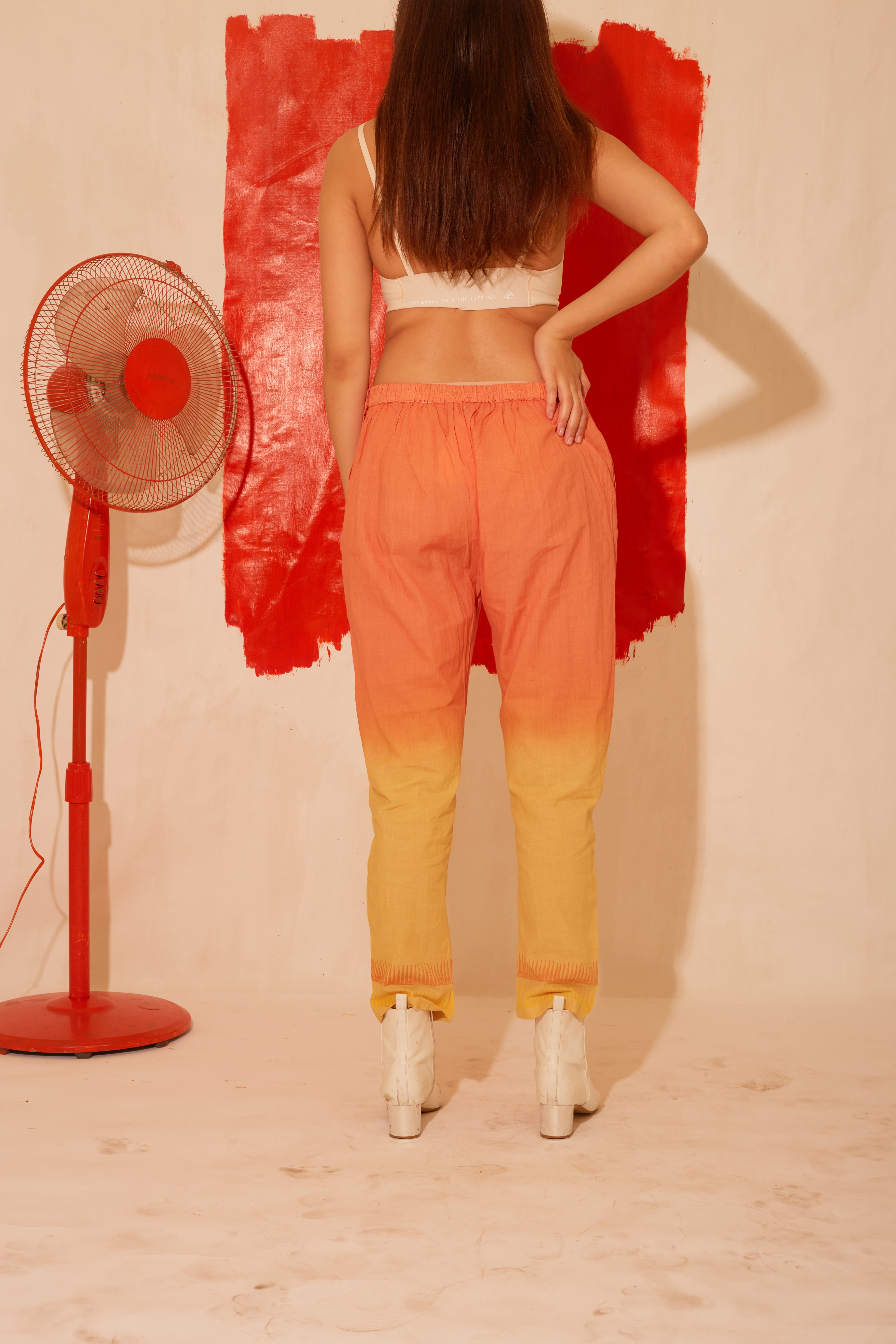 BANANA Orange Bliss Kaftan and pants