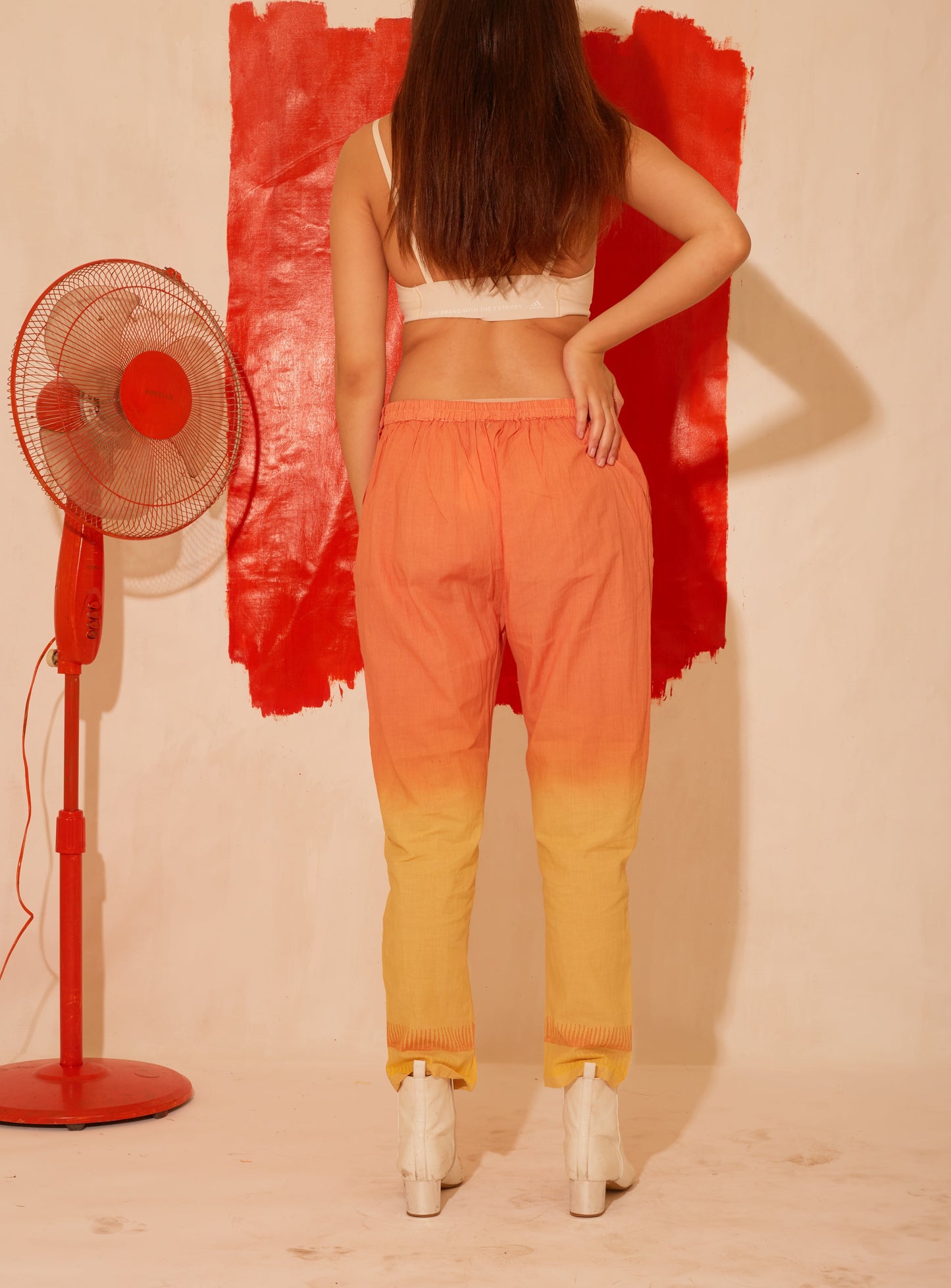 BANANA Orange Ombre Pants