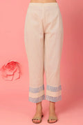 Micro Stripe Blue Pants - BANANA labs