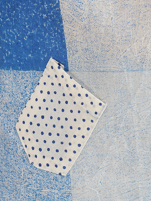 Boxy Blue Top