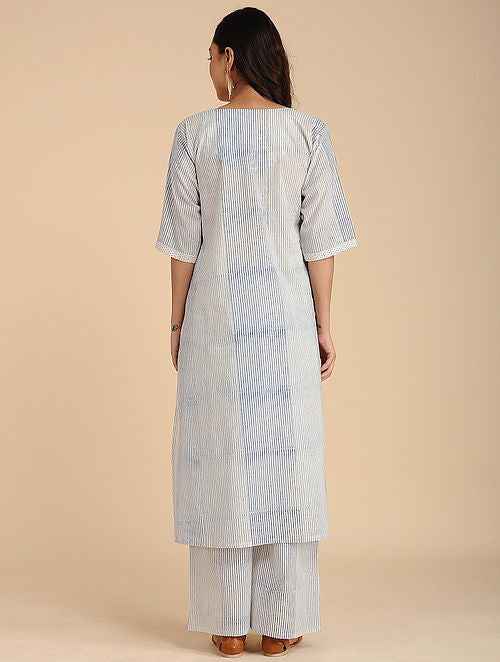 Micro Blue Kurta