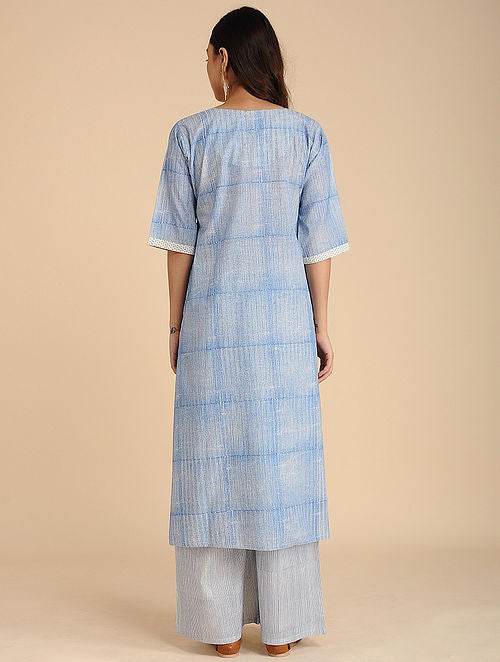 Attached Blue Kurta - BANANA labs