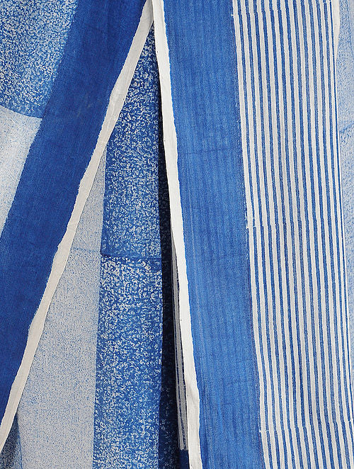 Brick/Brick Blue Sari