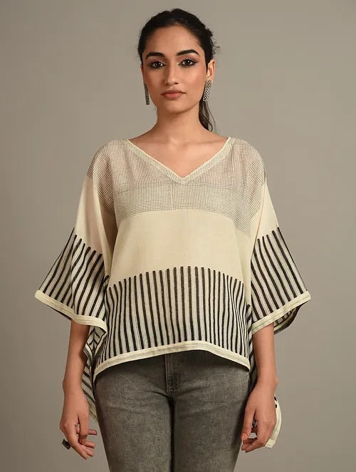 Corner Piano Mul Kaftan with Slip