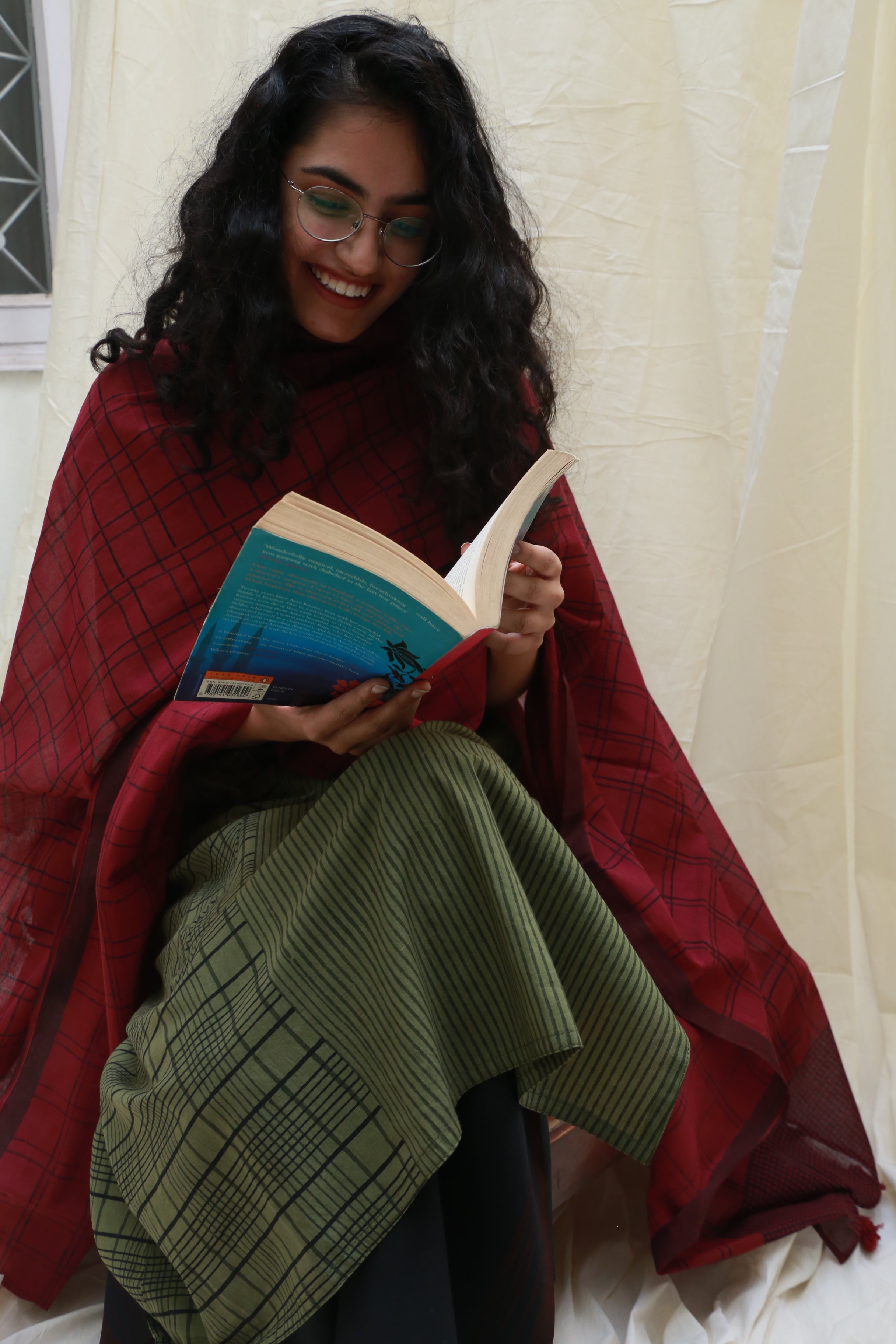 Twine Olive Kurta