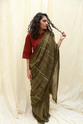 Hint Olive Saree - BANANA labs