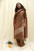 Mishap Brown Kurta and Bottom (Set of 2) - BANANA labs