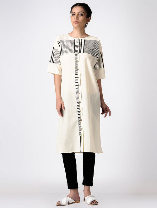 T White Kurta
