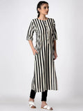 Slammer White Kurta - BANANA labs