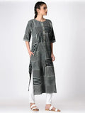 Rotate Black Kurta - BANANA labs